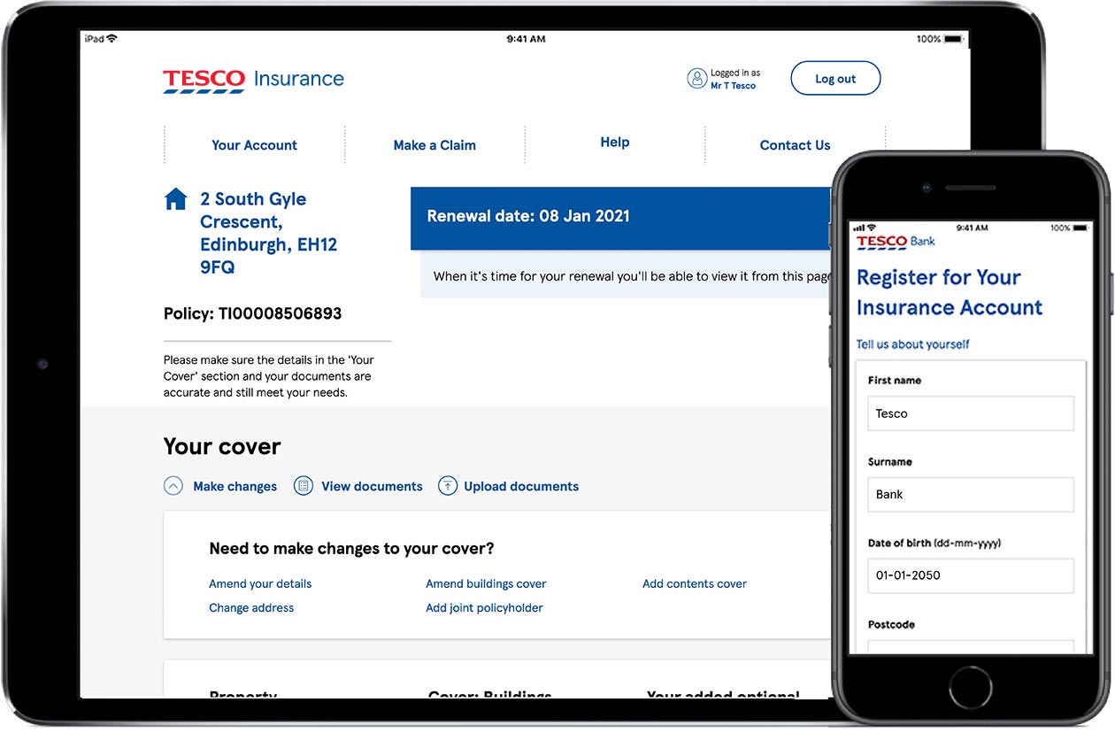 Manage Your Insurance Account - Tesco Insurance