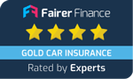 Fairer Finance gold four-star rating logo.