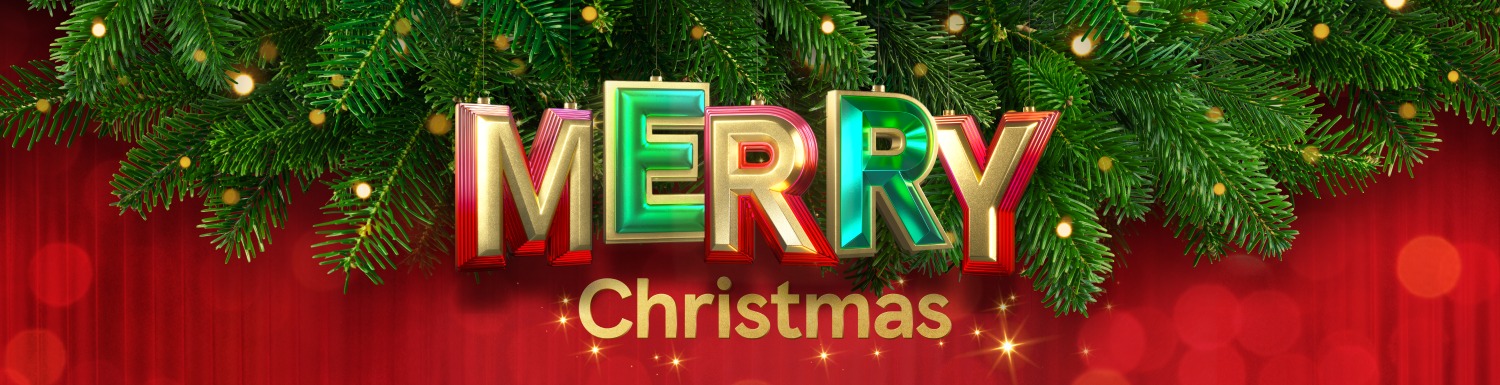 Merry Christmas banner